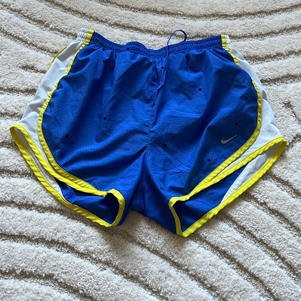 Nike colorful honeycomb shorts